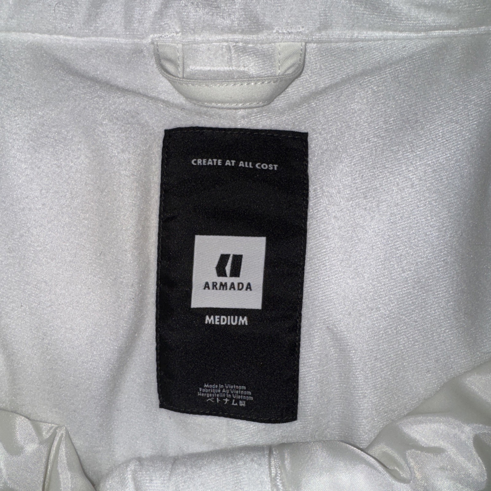 Armada Mula Snow Pants Women's Medium White Insulated Ski Snowboard NEW WITH TAG