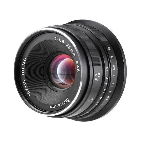 Lente 7Artisans APSC de enfoque manual de 25 mm F1.8 MFT para cámara M4/3... - Imagen 3 de 4
