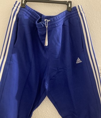 adidas Men's 3XT3 Big & Tall Regular Fit Blue Track Pants