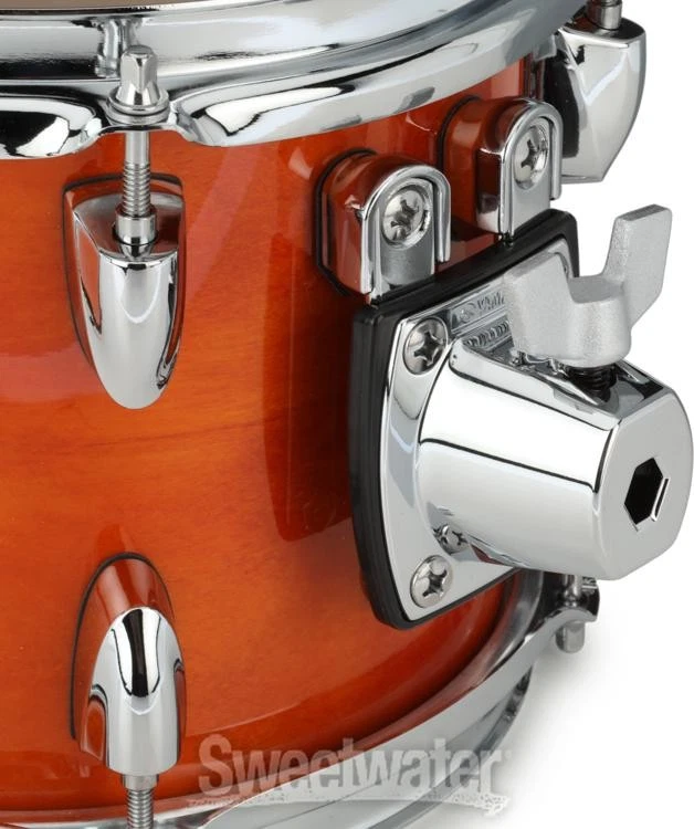 Tom Yamaha Stage personalizado montado em bétula - 8" x 7" mel âmbar - Imagem 3 de 4