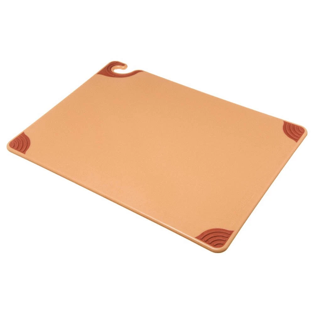 SAN JAMAR Cutting Board,18x24 in,Brown 20X884