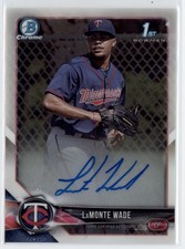 2018 LaMonte Wade Bowman Chrome   Auto  RC     #BCPA-LW (21C892) $6 MAX SHIP
