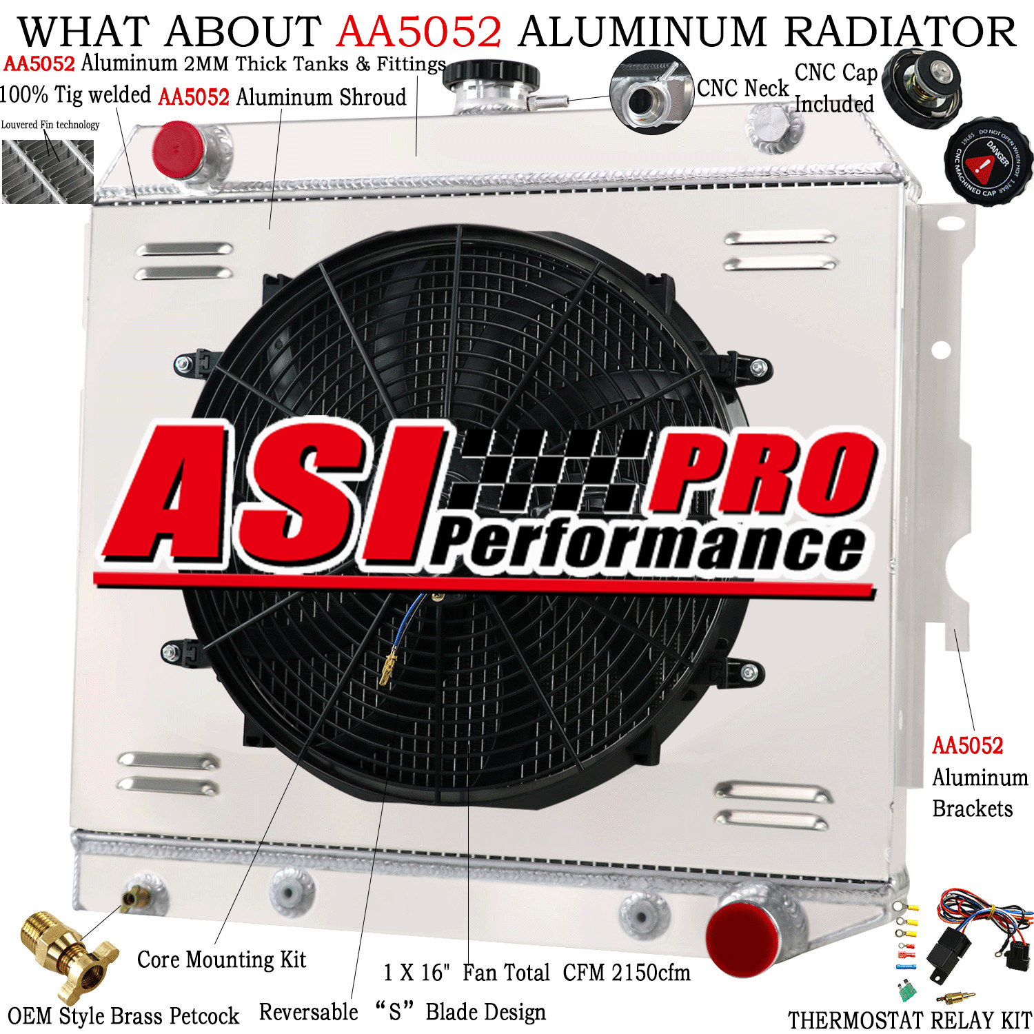 3 Row Radiator Shroud Fan Relay Fit 1968-1972 Dodge Charger Plymouth Barracuda