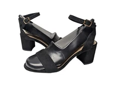 Dream Pairs "Carnival" Open Toe Ankle Strap Low Block Heel Sandals Size 5 NWOB