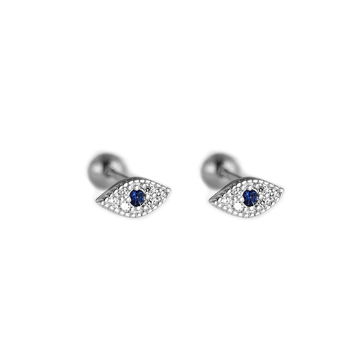 Earrings with ball store screw backs
