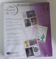 Creative Memories White Scrapbook Pages 8 x 10 RCM 10S NEW NIP
