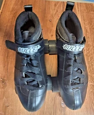 Chicago Skates Bullet Men's Roller Skates Size 8 Roller Rink Speed Skate Black