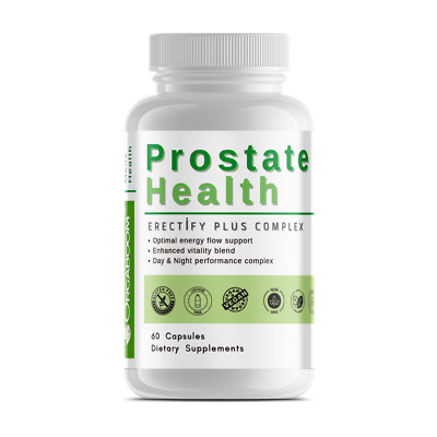 Prostate Health Supplement - DHT Blocker, Antioxidants, Urinary Support, 60 Caps