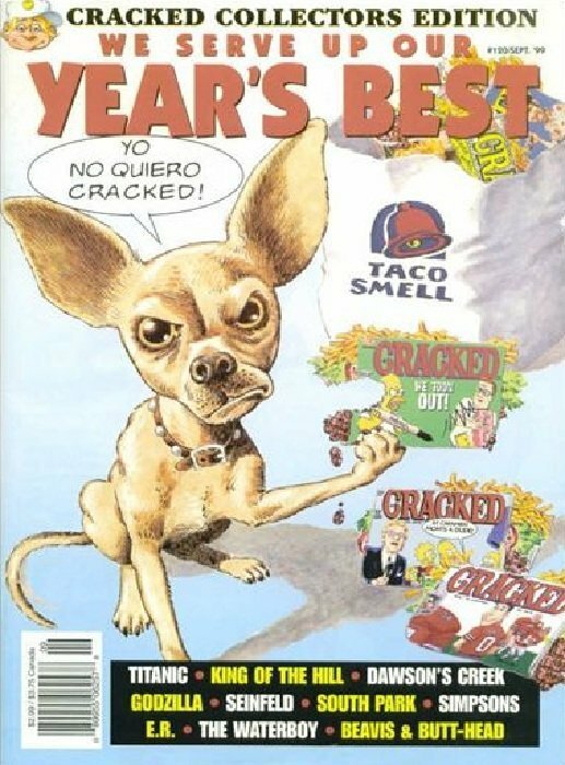 CRACKED MAGAZINE ~ COLLECTORS EDITION #108~YEARS BEST ~ SEPT 96 ~ MAD - SCARCE!!