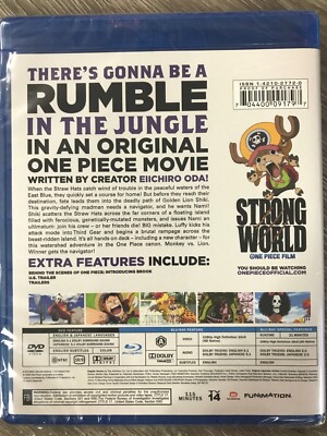One Piece Film: Strong World / NEW anime on Blu-ray & DVD from