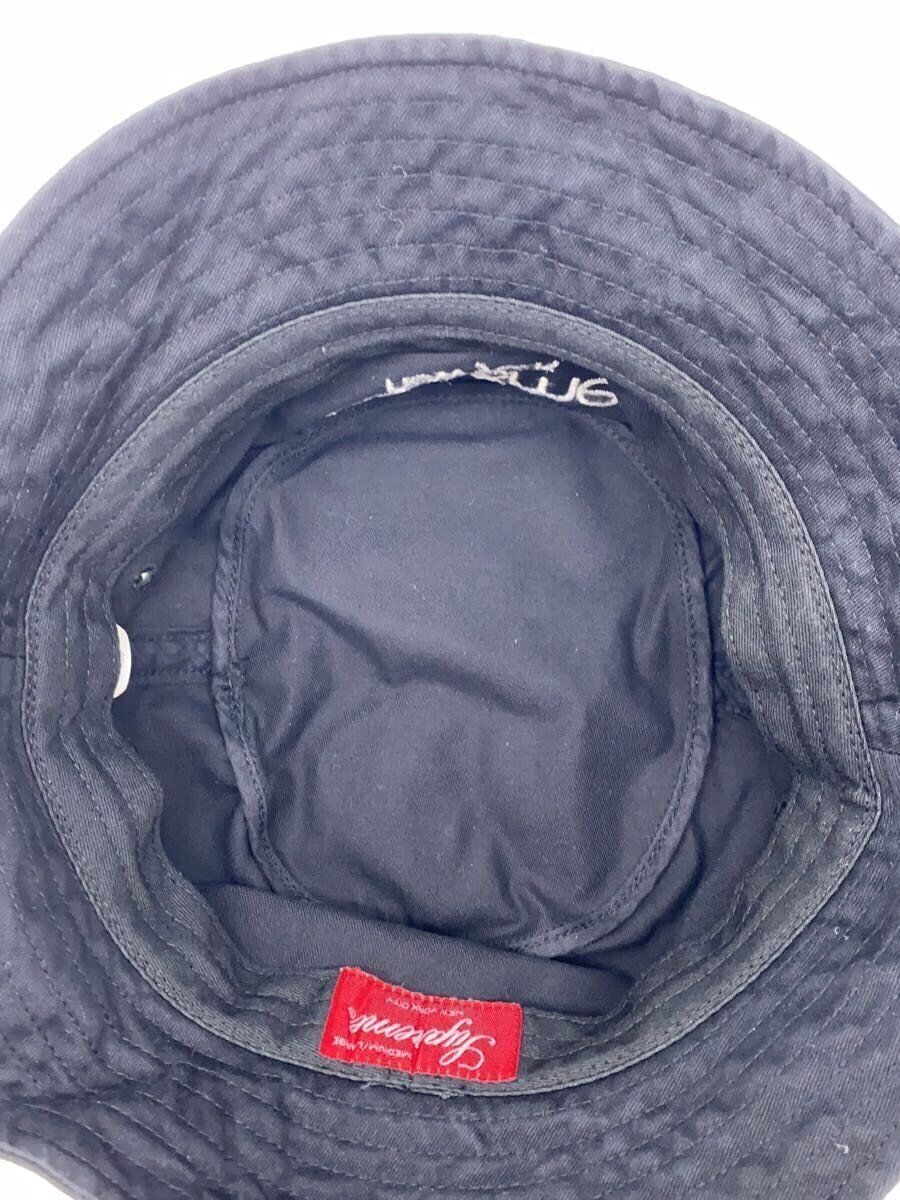 Supreme Hat 24SS Chino Twill Crusher Bucket Cotton Black Supreme Hat 24SS Chino Twill Crusher Bucket Cotton Black