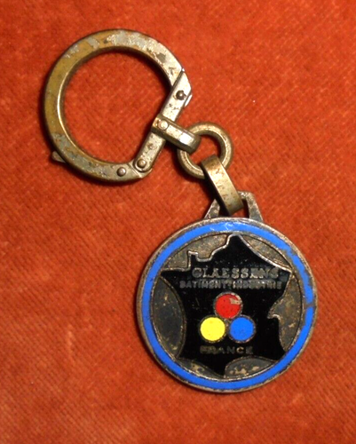 Porte-clés AUGIS - Armée De L'Air Française - 4e Région Aérienne (Occasion)