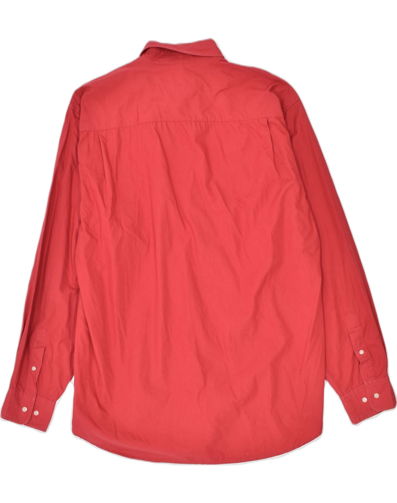VINTAGE Mens Shirt 2XL Red Cotton VI13 eBay