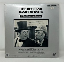 The Devil and Daniel Webster Laserdisc 60515 LD Laser Disc Edward Arnold