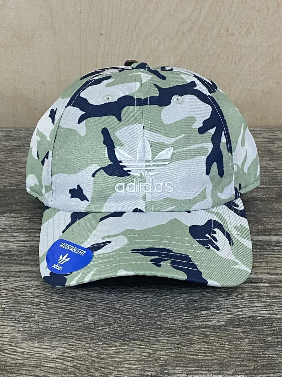 adidas Originals Camo Hat Adjustable Mens Cap New eBay