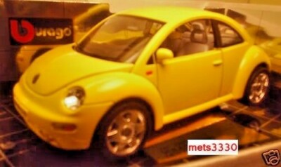 自動車 Bburago 1/18 Volkswagen New Beetle Volkswagen New Beetle Bburago Goodyear Tire Burago 1:18 Scale Die