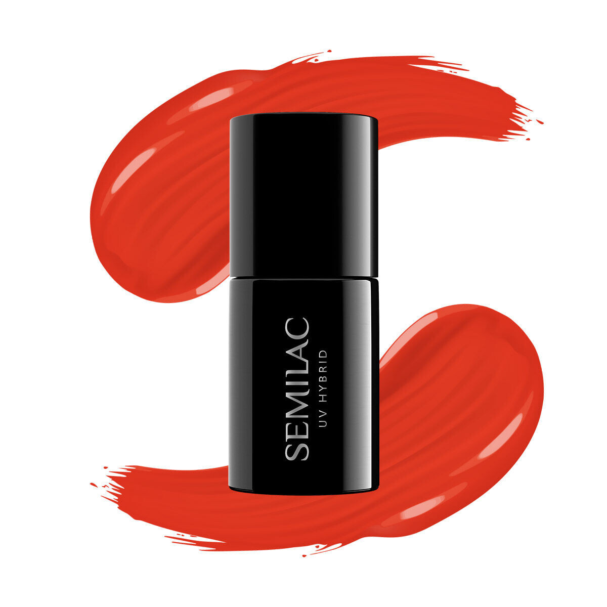 UV Hybrid Nail Polish Semilac 7ml Poppy Red 062