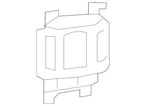 Soporte del sensor de objeto para Mercedes-Benz (N/P 166-884-02-15)