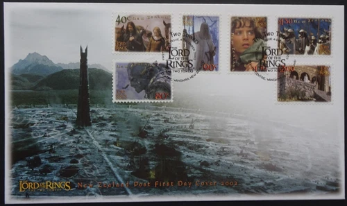 1992 New Zealand Lord of the Rings Official First day cover - Wastes of Isengard