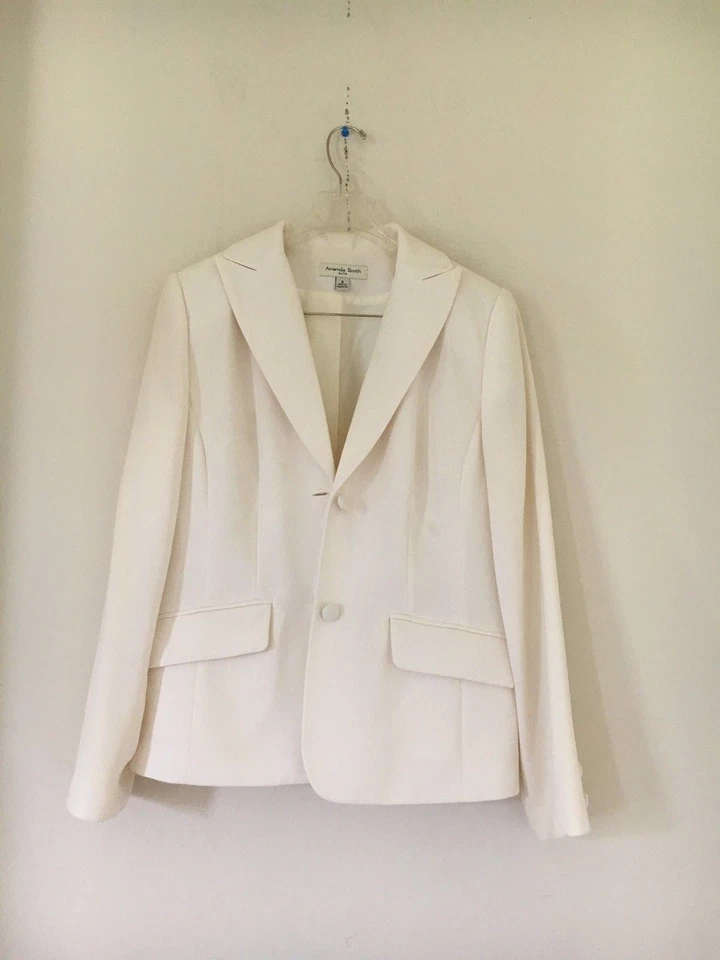 Amanda Smith Talla 8 Crema 3 Piezas Falda Traje Formal Boda Madre de Novia  Foto 3 de 4