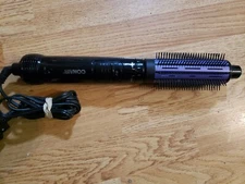 CONAIR 1.5" HOT AIR CURLING BRUSH CD160PP3 STYLE  DRY PURPLE DUAL VOLTAGE 
