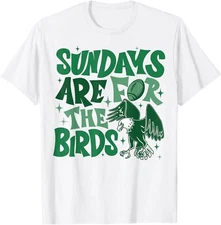 Sundays Are For The Birds Fly Bird Gang Design Unisex T-Shirt