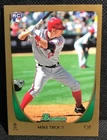2011 Bowman GOLD Mike Trout Thick Rookie Card # 101 MVP/ROY/10 TIME ALL STAR