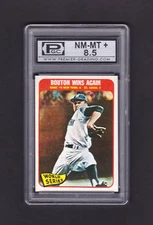 1965 Topps #137 1964 WS Game #6 Bouton Wins Again - PGC 8.5 [NM/MT+]