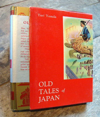Old Tales Of Japan ~1971 HC Slipcase~ Yasuda Color Illustrations Vintage Asian  