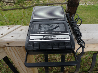 Vintage Panasonic RQ-2102 Slimline Portable Cassette Recorder