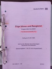 DS 408 Fahrdienstvorschrift