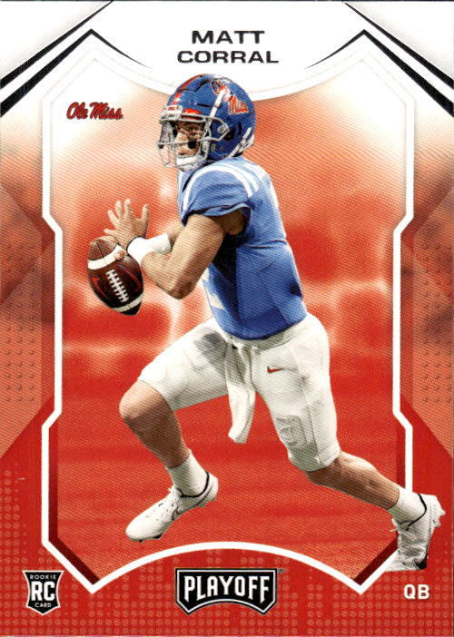 Matt Corral Panini Chronicles Draft Picks Playoff #3 Base