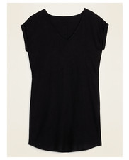 Old Navy V-Neck Button-Back Shift Dress for Women Black Size M #551859