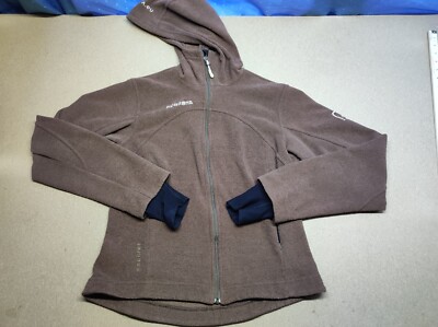 Norrona Narvik Fleece Jacket Womens Size M Trekking Hillwalking Hooded Polartec