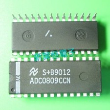Adc0809ccn 8bit ADC with 8-Channel Multiplexer, National Semiconductor- show ori
