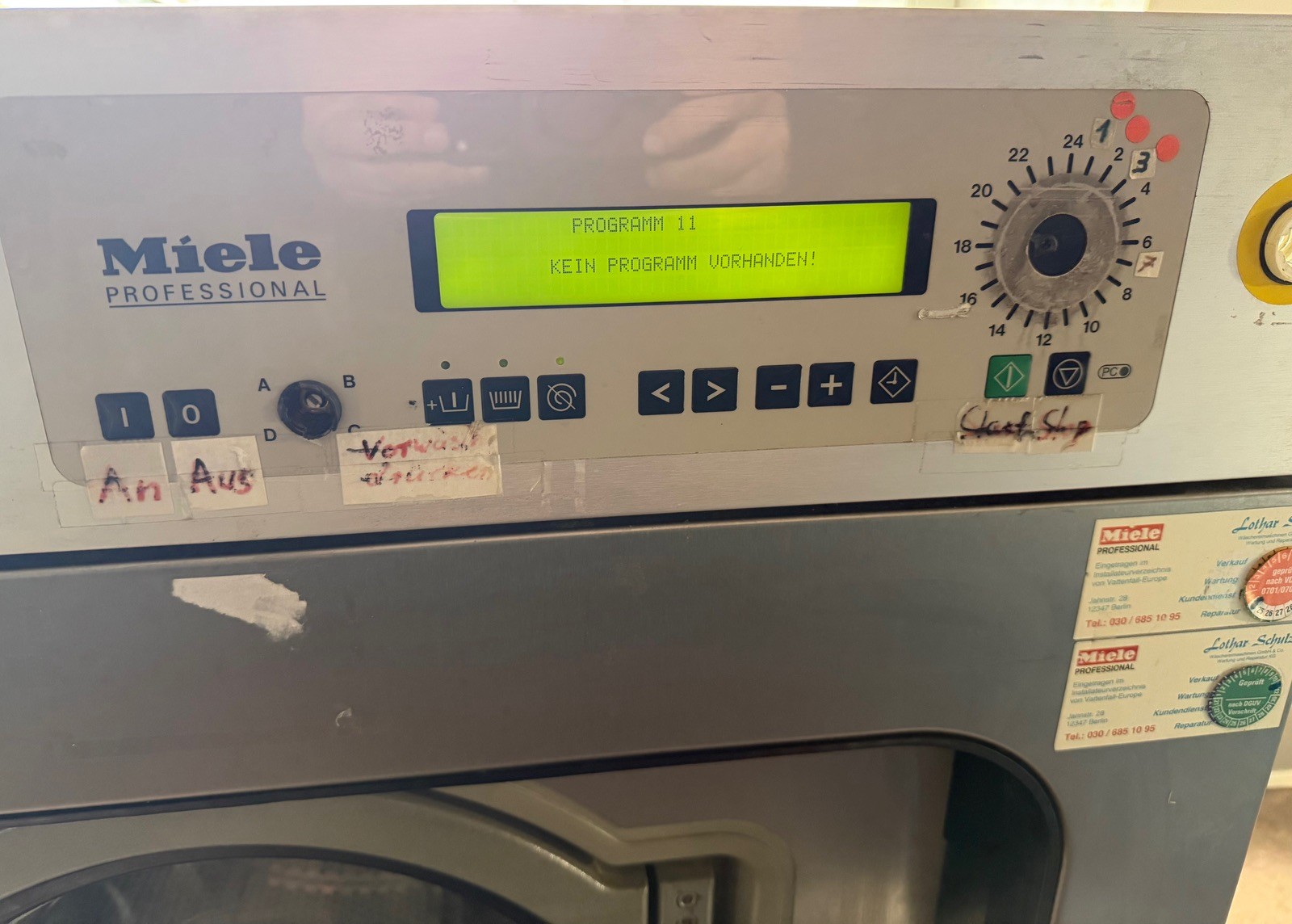 Miele WS 5101 EL Gewerbewaschmaschine 10kg 1150U/min 3~400V  – Bild 7