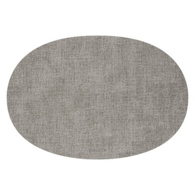 GUZZINI AMERIKANISCHE TISCHDECKE OVAL Fabric GRAU 48x33cm 22604692