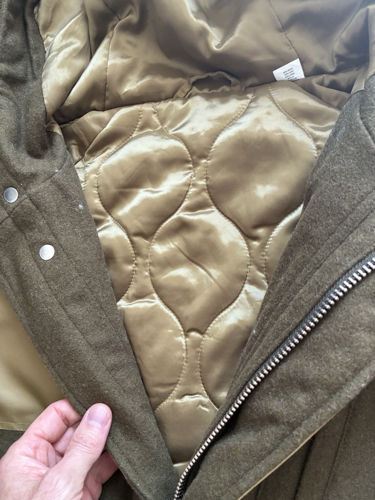 Gant Rugger Wool Fishtail Parka image 5
