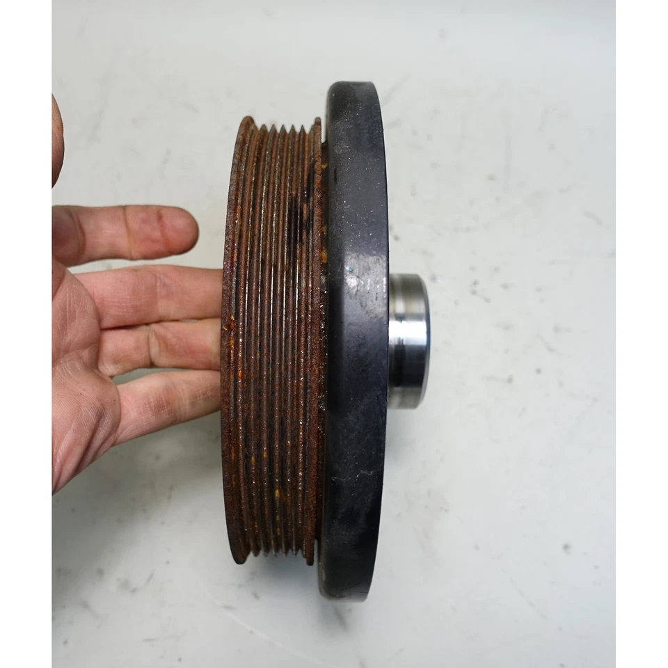 2014-2018 BMW F10 535d F02 740d N57 6-Cyl Engine Crankshaft Pulley Damper OEM - Image 3 of 4
