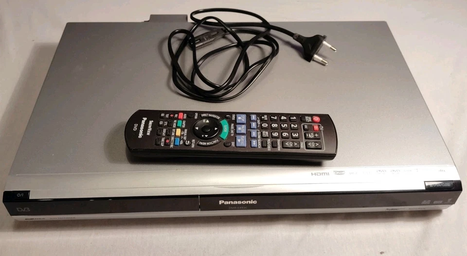 Panasonic DMR-EX93C DVD Festplatten Recorder - Funktioniert, Mit Fernbedienung