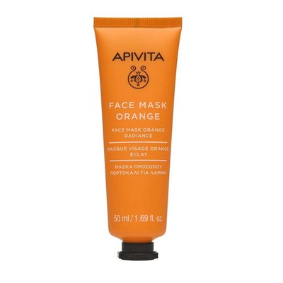 Apivita Face Mask Orange Radiance,50ml,Greek Thyme Honey+ Hyaluronic,98% Natural