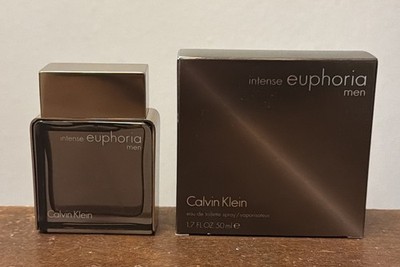 CK EUPHORIA INTENSE MEN by Calvin Klein 1.7oz 50ml Spray RARE NEW