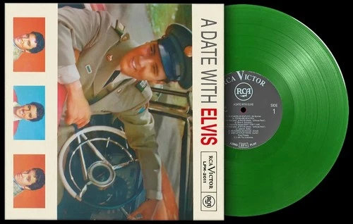 ELVIS PRESLEY LP A Date With Elvis 180 Gram GREEN VINYL Numbered Ltd Edn SEALED