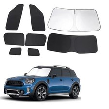 Windshield Sun Shade Foldable Full Windows Coverage Custom Fit for Mini