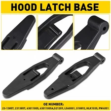 2PCS Hood Latch Base Fits for Kenworth T300 T600 T800 W900 Peterbilt L56-0001
