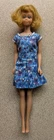 Vintage Mattel 1960's Barbie Midge Straight Leg 11" blonde doll #860 dress