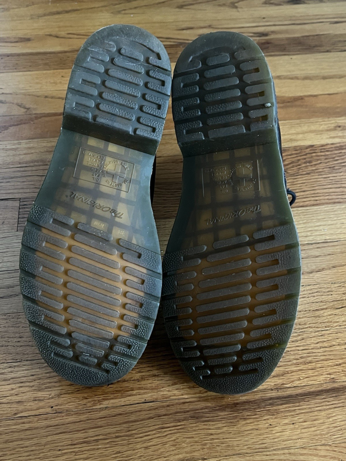 Doctor Martens Combat Boots Black Smooth Leather Doc Martens Size US 10 Women’s thumbnail 6