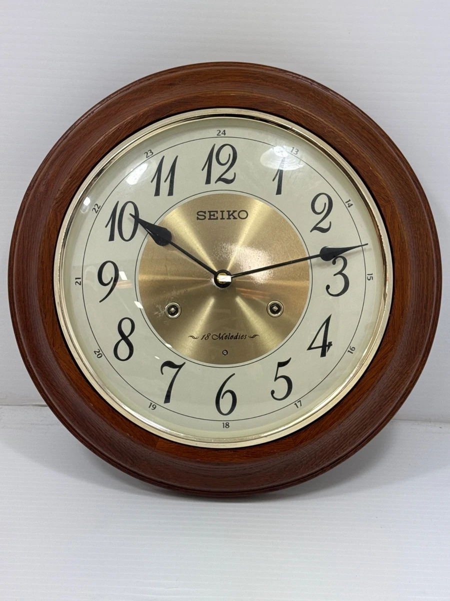 Seiko Wooden Wall Clocks for sale | eBay