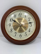 Seiko QXM283B Musical Wall Clock Works Great