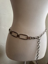 Y2k NY Co Women's Adjustable Metal Chain Belt